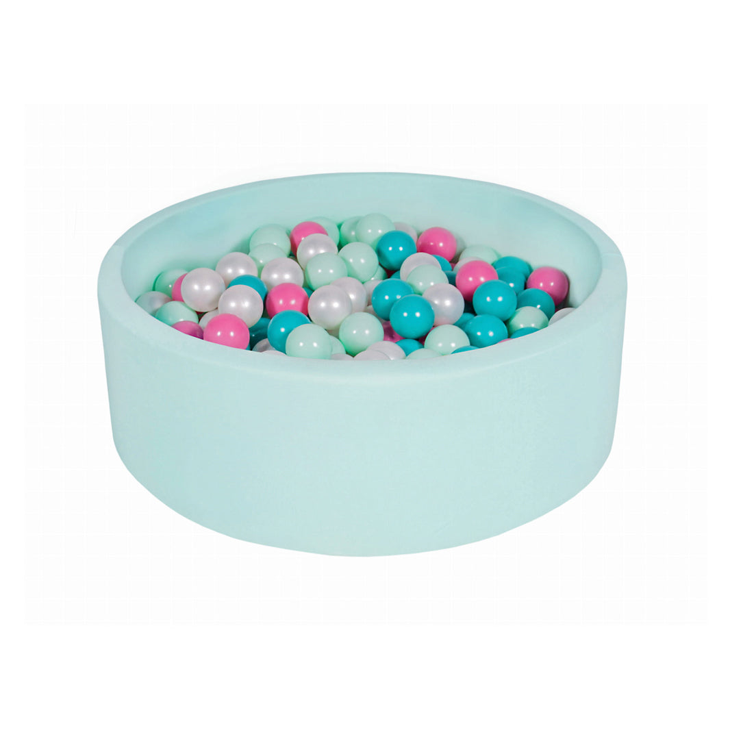 Cotton Round Ball Pit, Mint Green