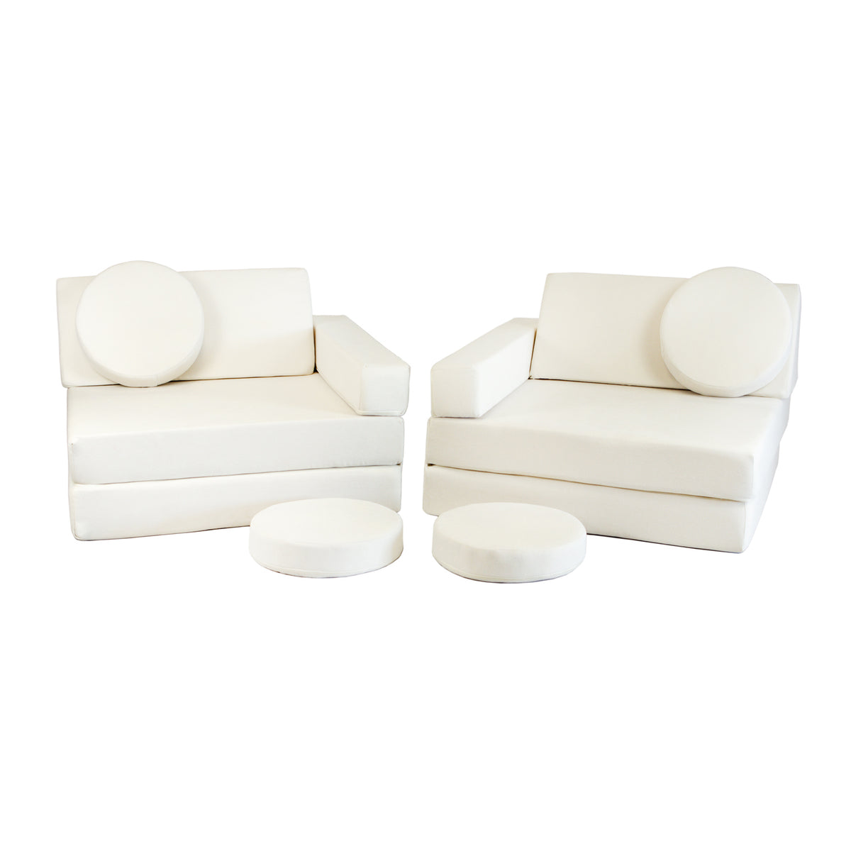 Soft Play Modular Couch, Cream The Cosy Nursery