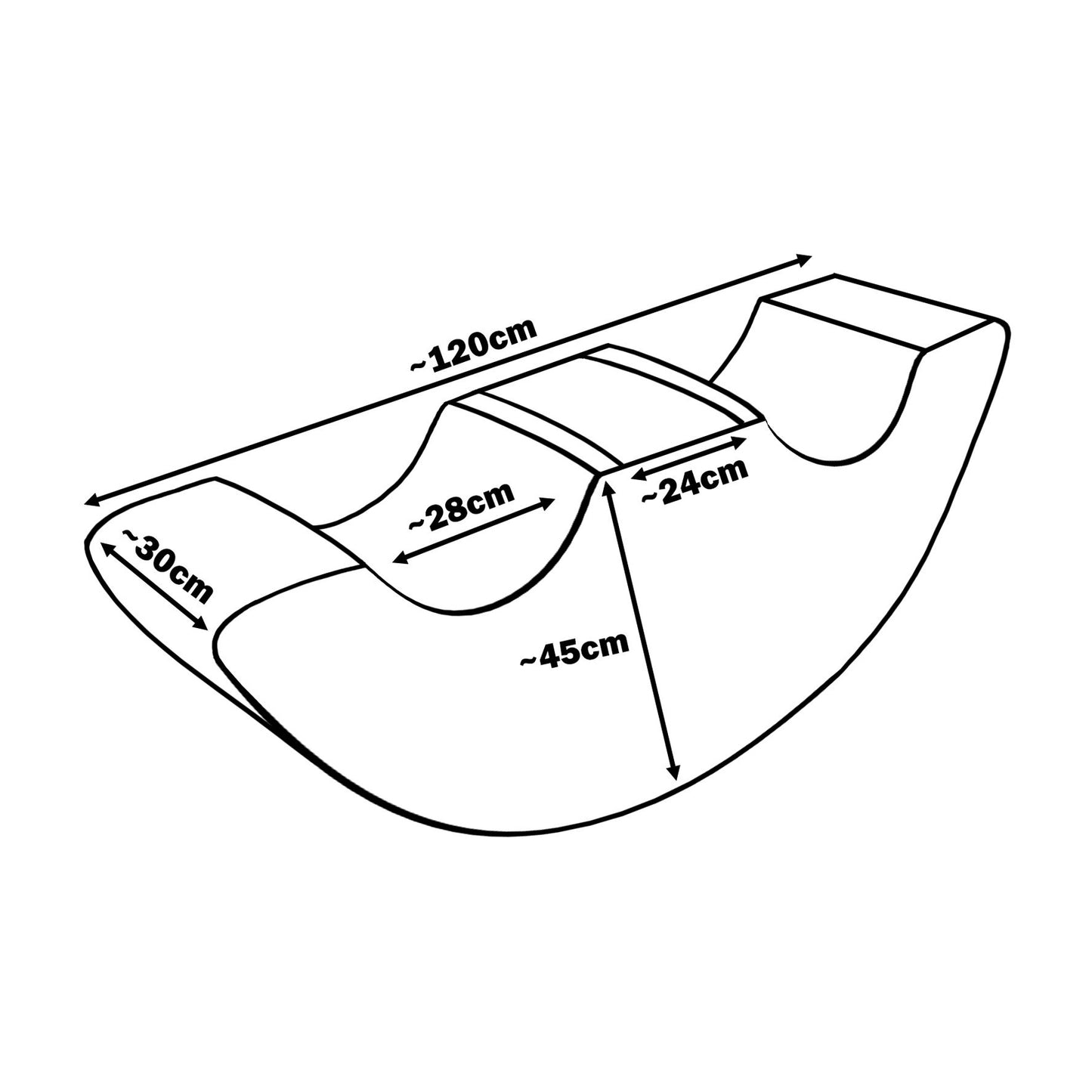 Double Rocker, White