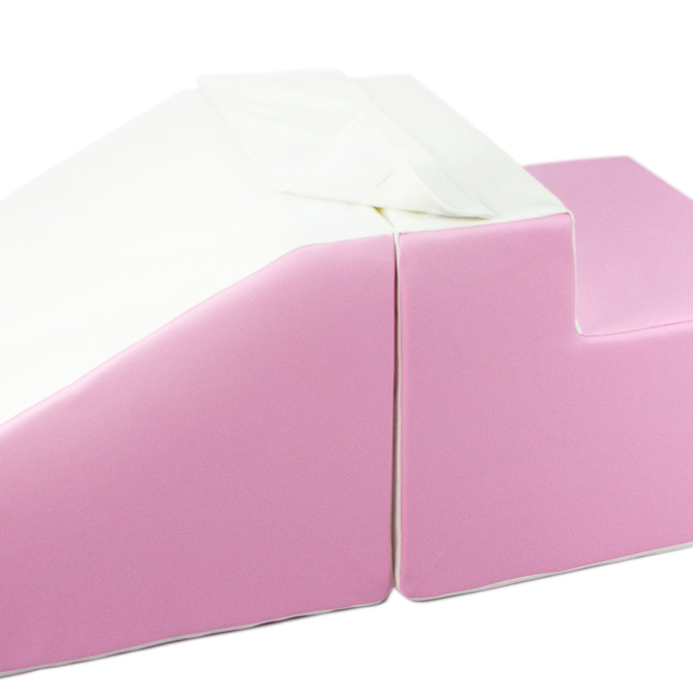 MIDI Slide & Step Set, Pastel Pink & White The Cosy Nursery