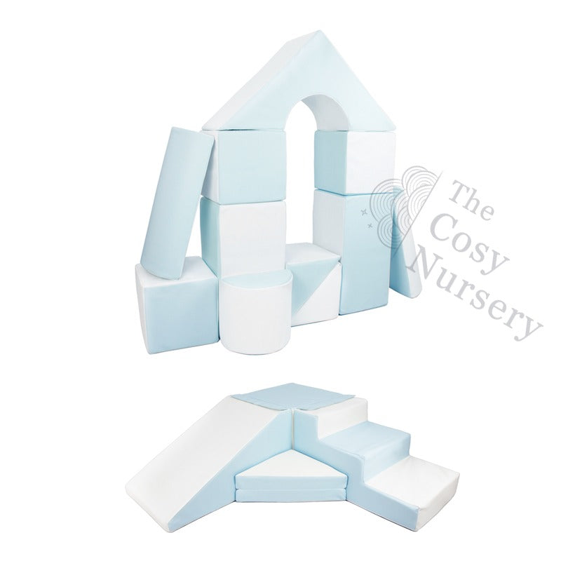 Castle + Slide & Step BUNDLE - Pastel Blue