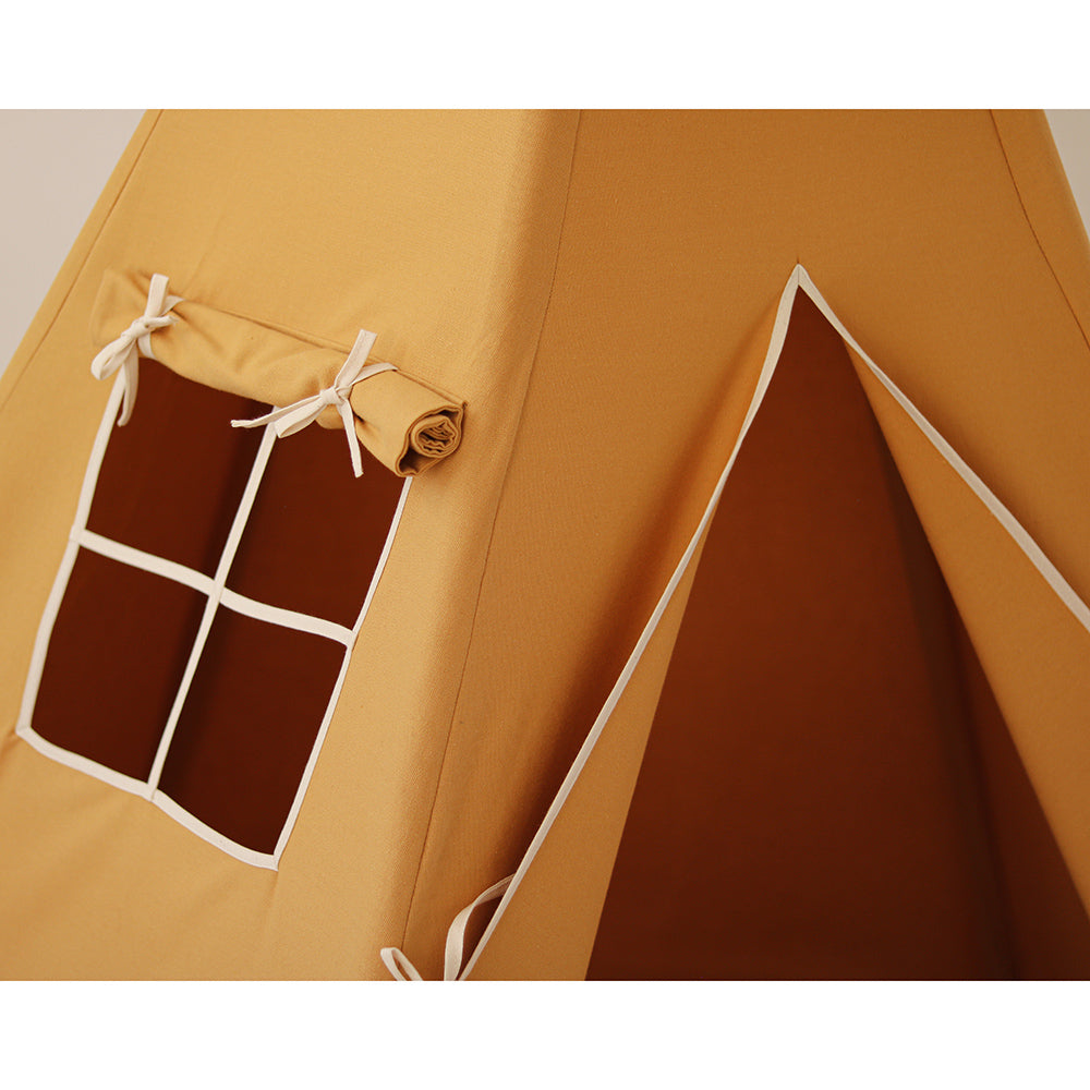 Classic Teepee Tent, Ochre The Cosy Nursery