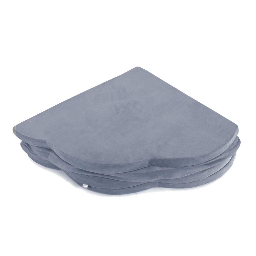 Cloud Foldable Padded Playmat, Velvet Graphite | 160cm