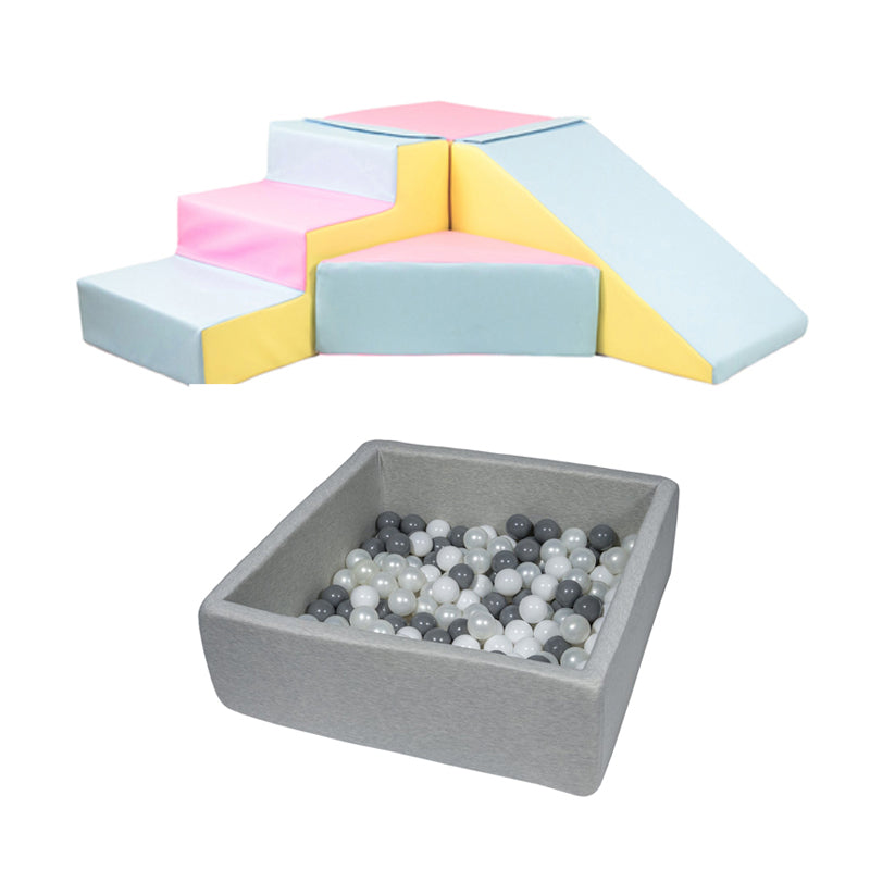 Slide & Step + Ball Pit BUNDLE - Pastel