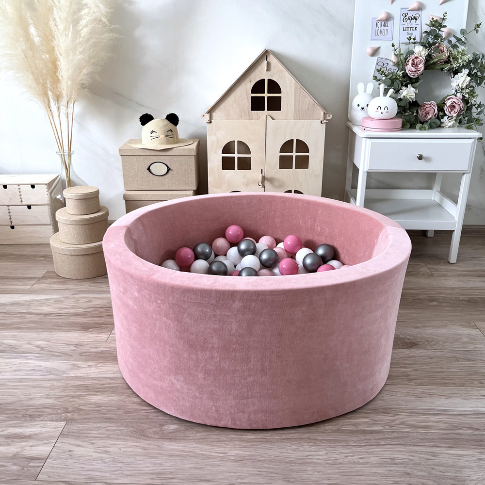 Luxe Ball Pit - Velvet Pink