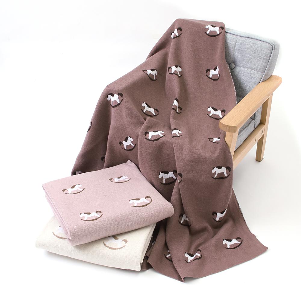 Cosy Rocking Horse Blanket The Cosy Nursery
