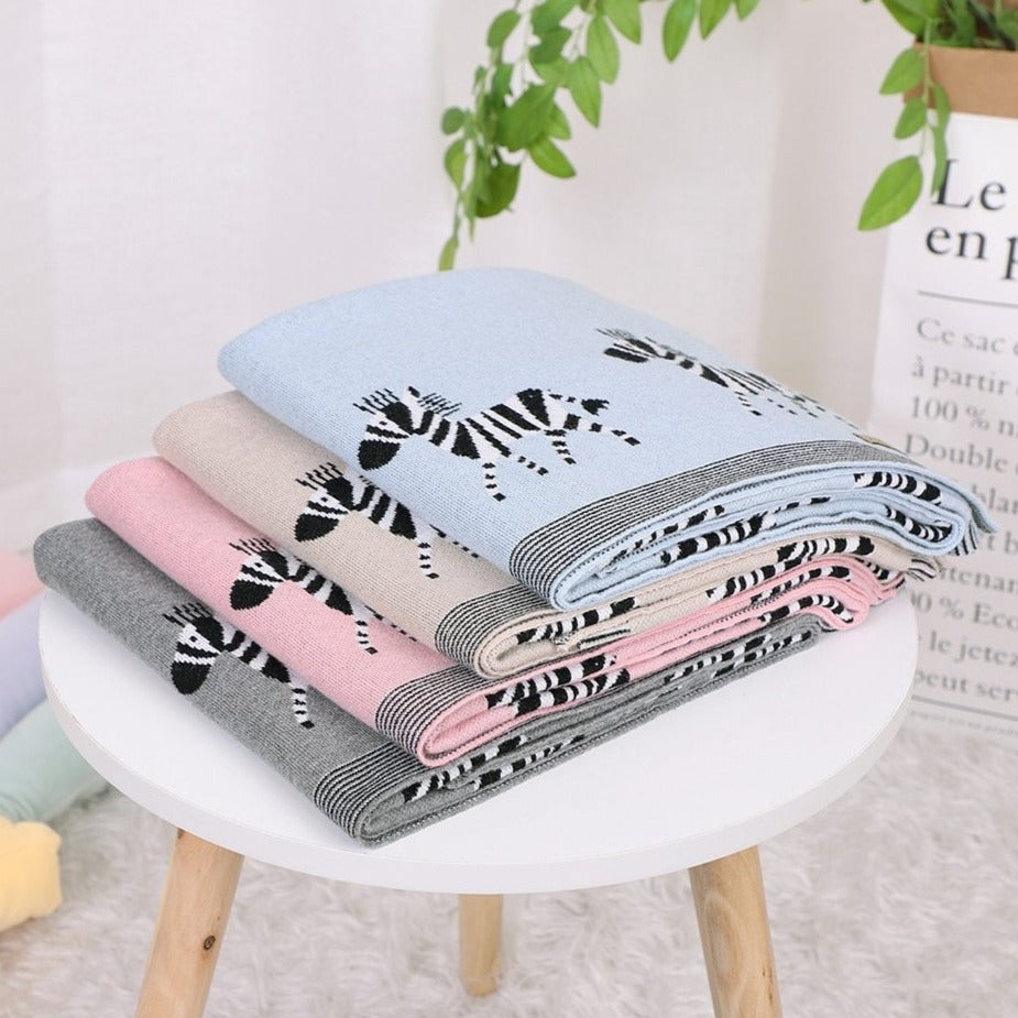 Cosy Zebra Blanket