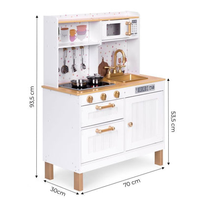 Midi Wooden Play Kitchen, Light & Sound