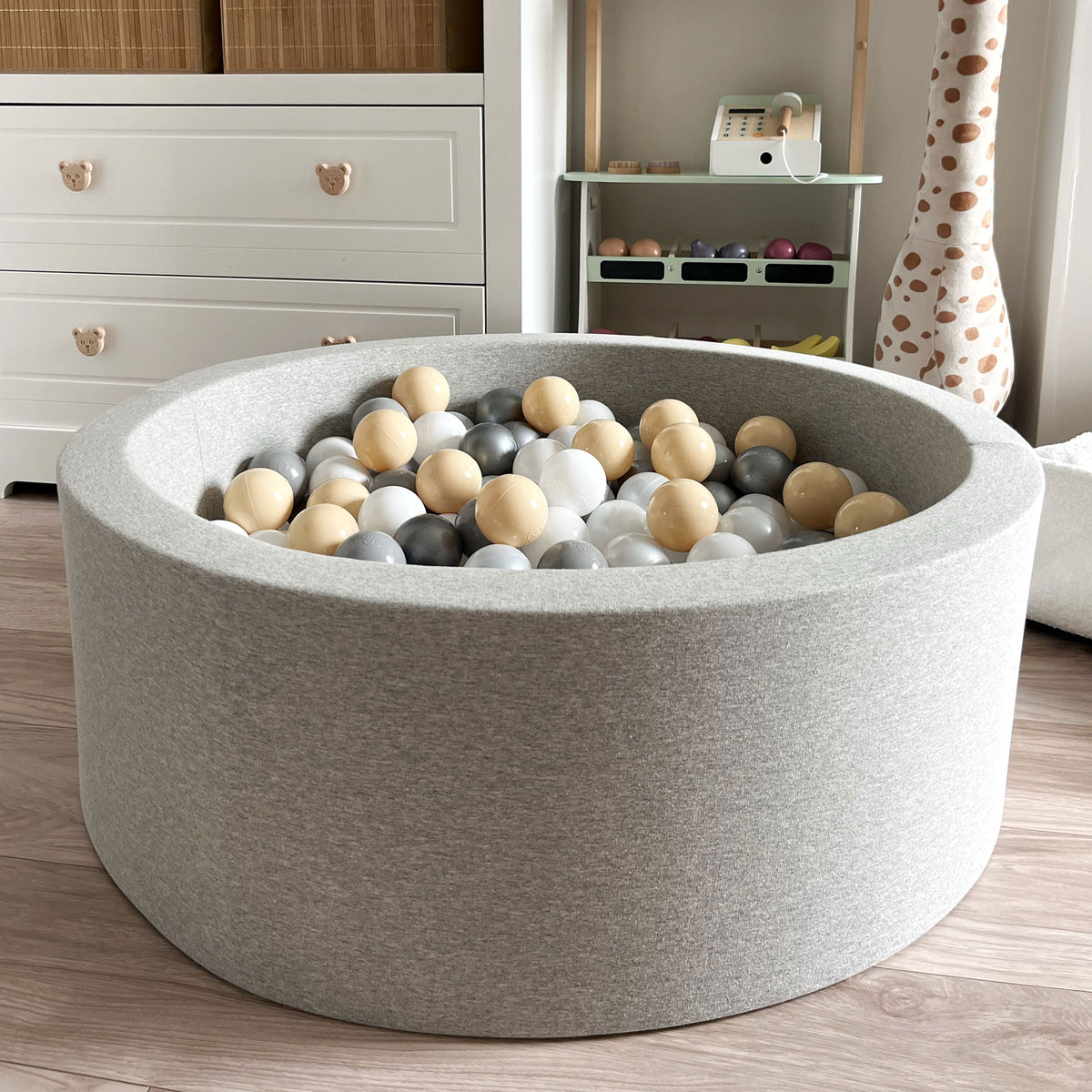 Luxe Ball Pit - Light Grey