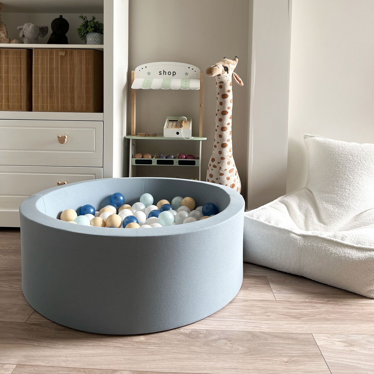 Luxe Ball Pit - Dusty Blue