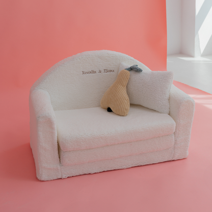Bouclé Toddler Sofa, Personalise