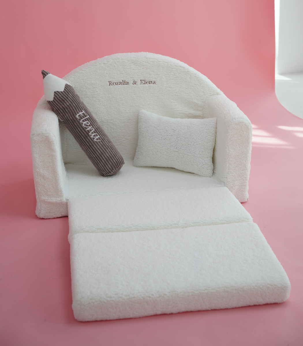 Bouclé Toddler Sofa, Personalise