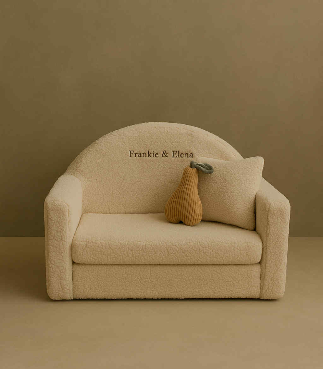 Bouclé Toddler Sofa, Personalise