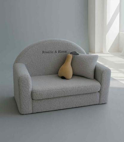 Bouclé Toddler Sofa, Personalise
