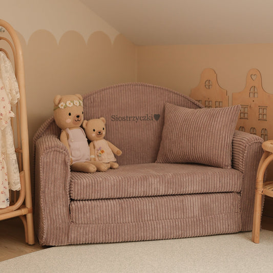 Corduroy Toddler Sofa, Personalise