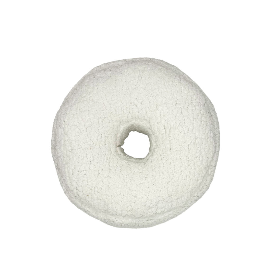 Bouclé Letter Cushion, Ecru