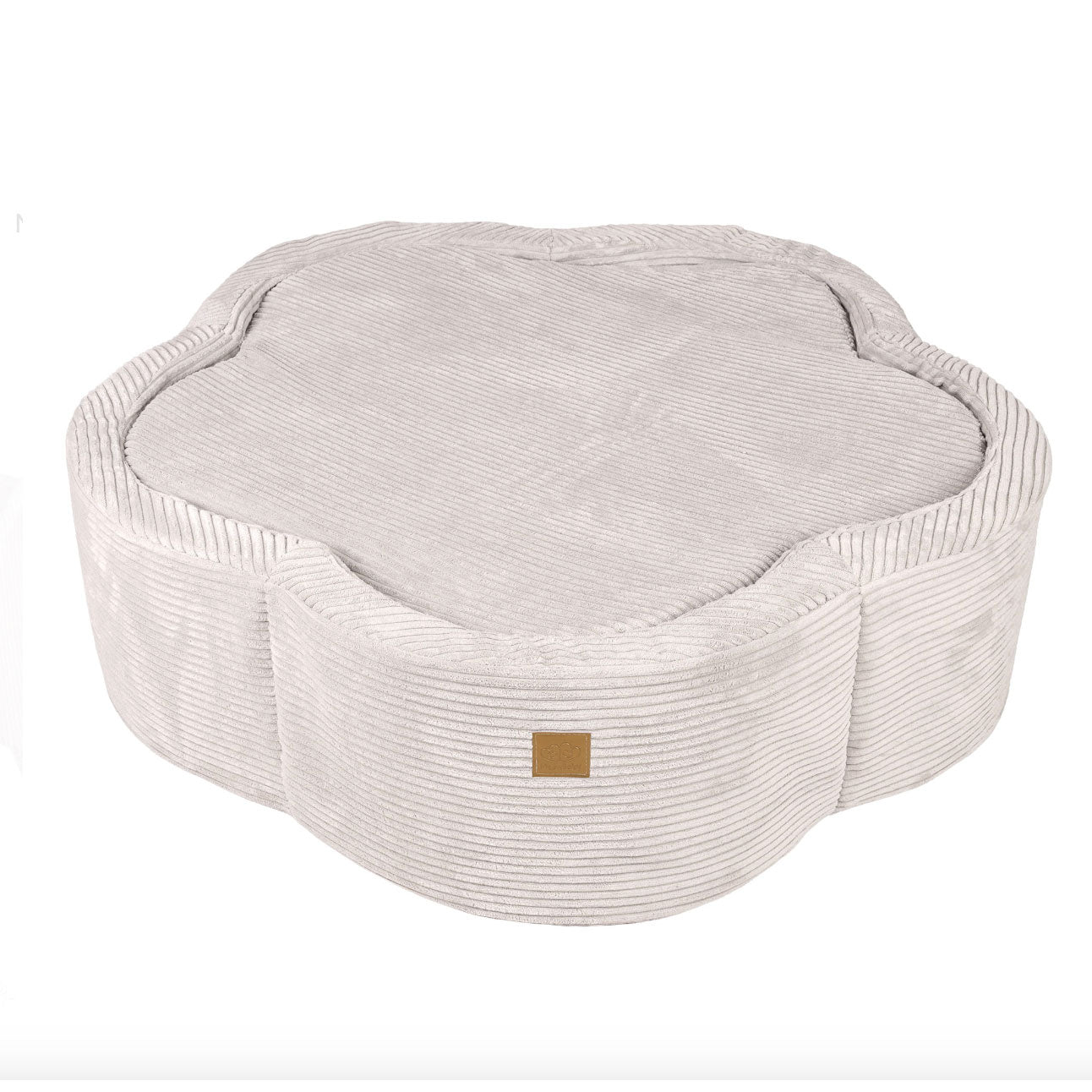 Flower Ball Pit with Cover, Ecru