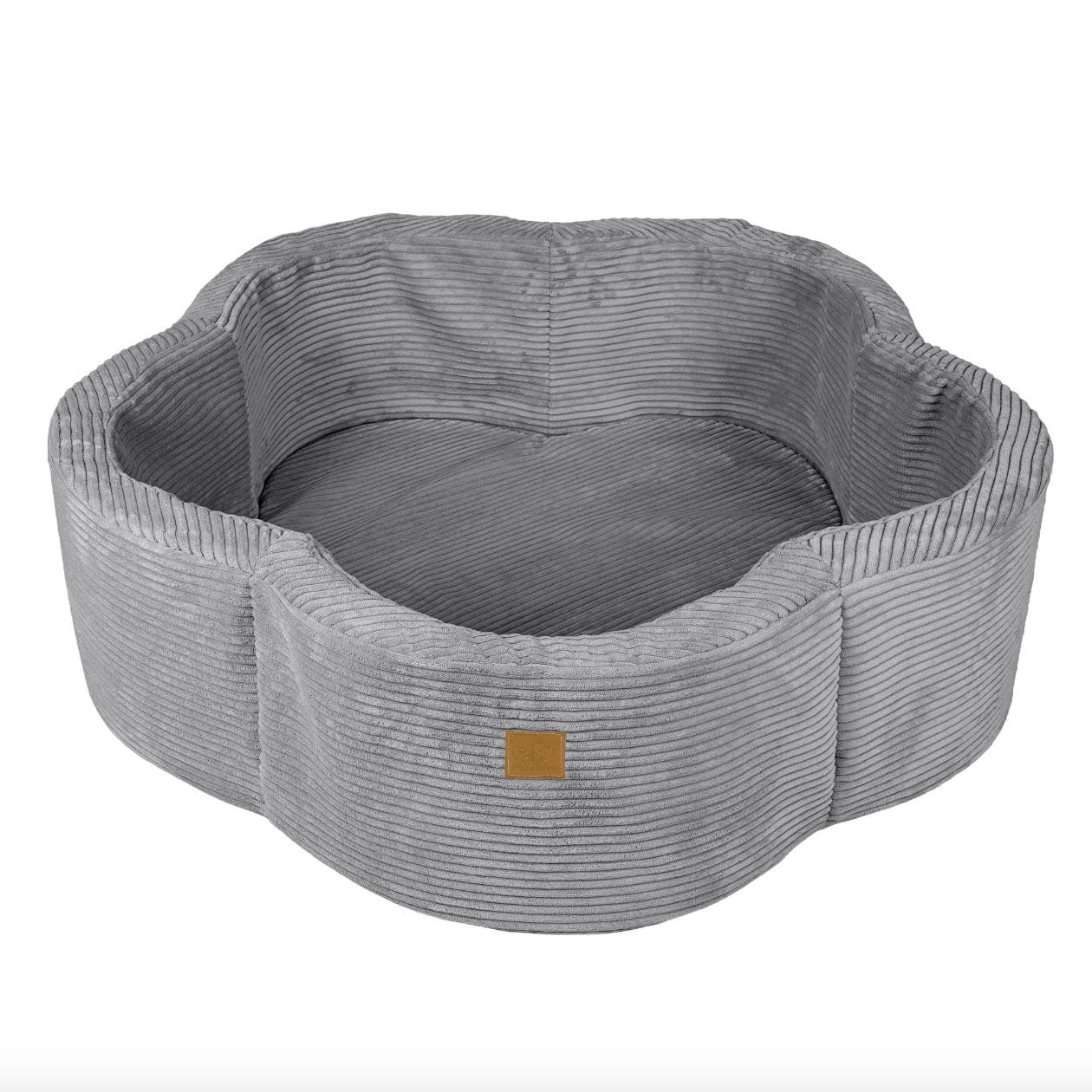 Flower Ball Pit with Cover, Grey