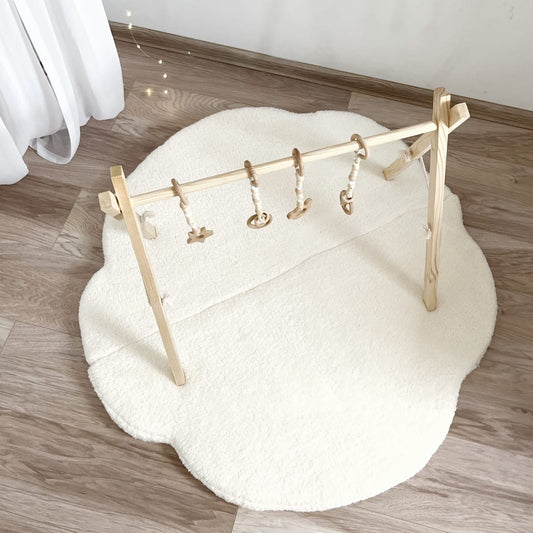 Cloud Nest Playmat, Teddy Ivory