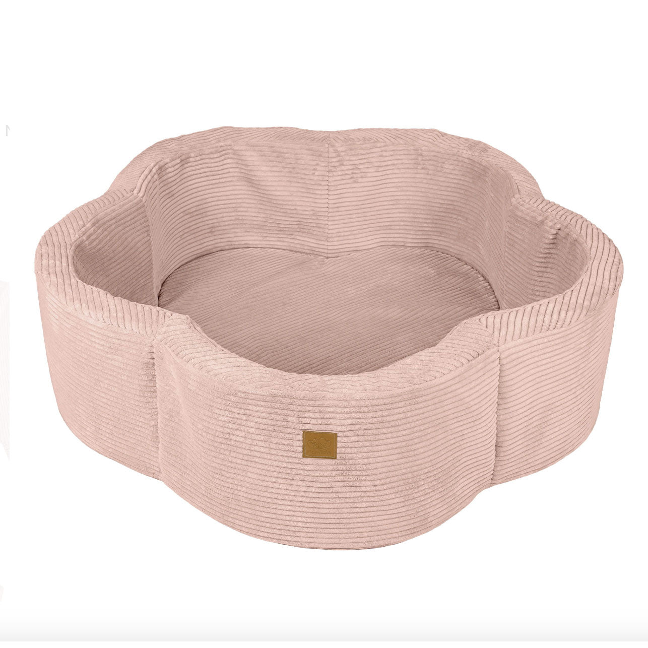 Flower Ball Pit with Cover, Powder Rose