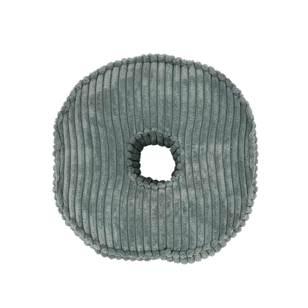 Corduroy Letter Cushion, Soft Green