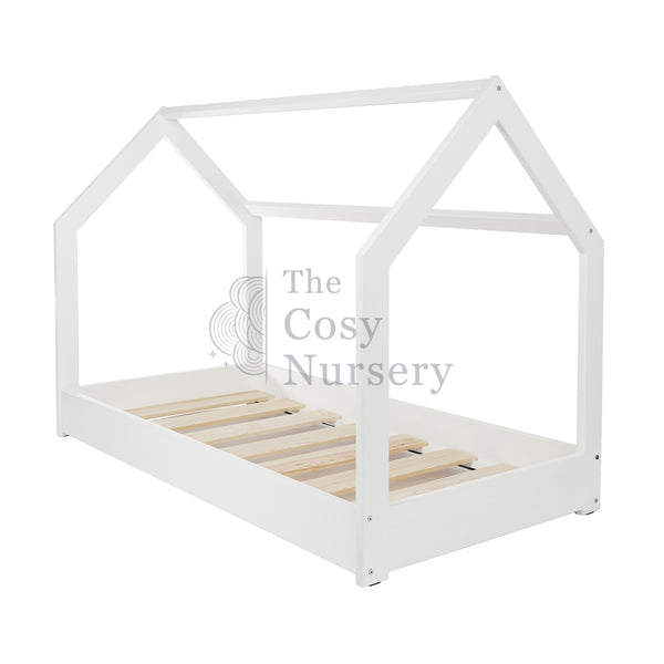 Wooden House Bed, Single