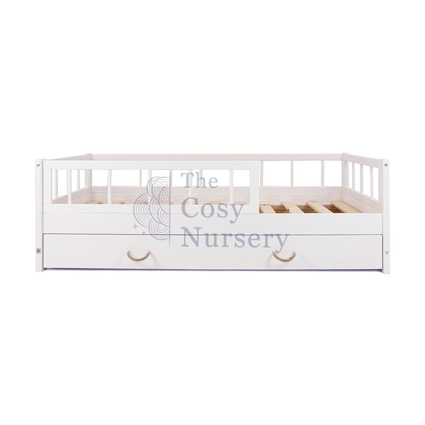 Wooden Bed (with Drawers & Sides), Toddler