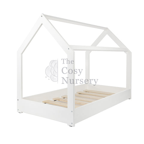 Wooden House Bed, Toddler