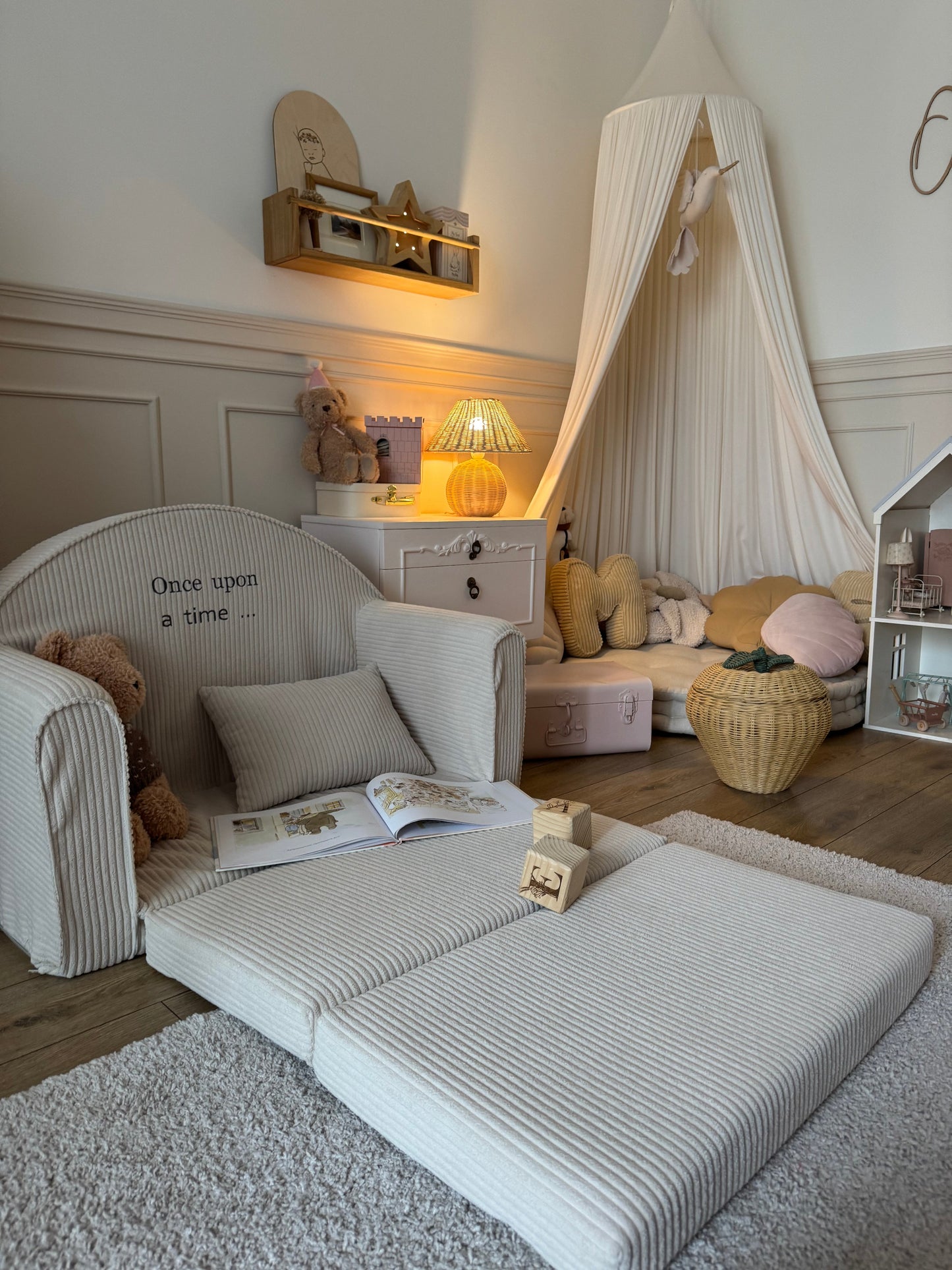 Corduroy Toddler Sofa, Personalise