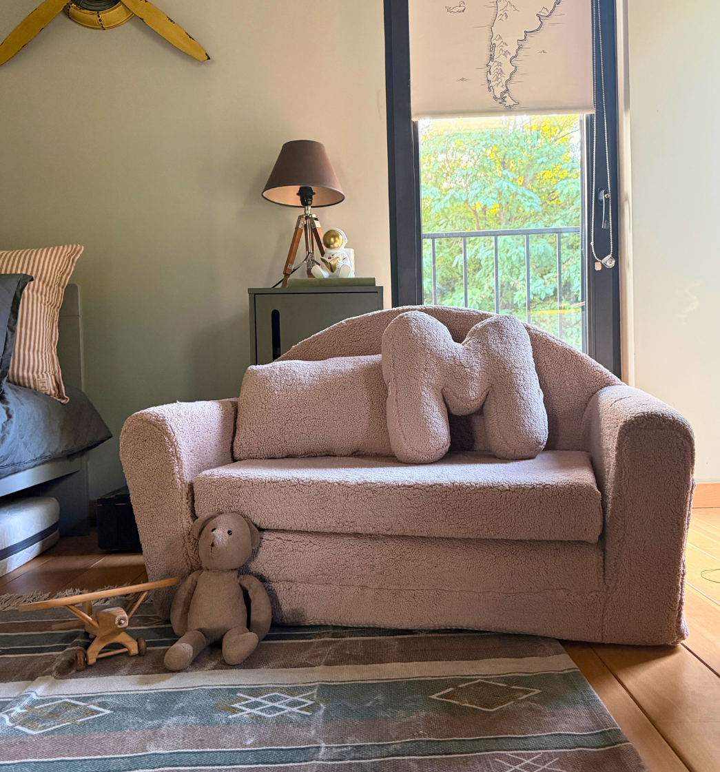 Bouclé Toddler Sofa, Personalise
