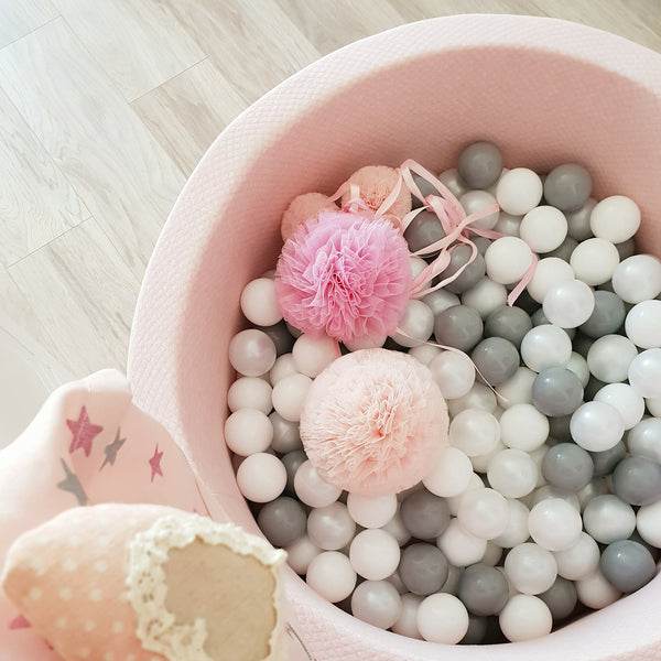 Luxe Ball Pit - Patterned Pink Diamond