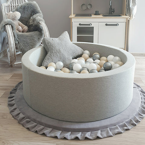 Luxe Ball Pit - Light Grey