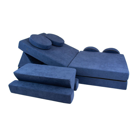 Soft Play Modular Couch, Navy Blue
