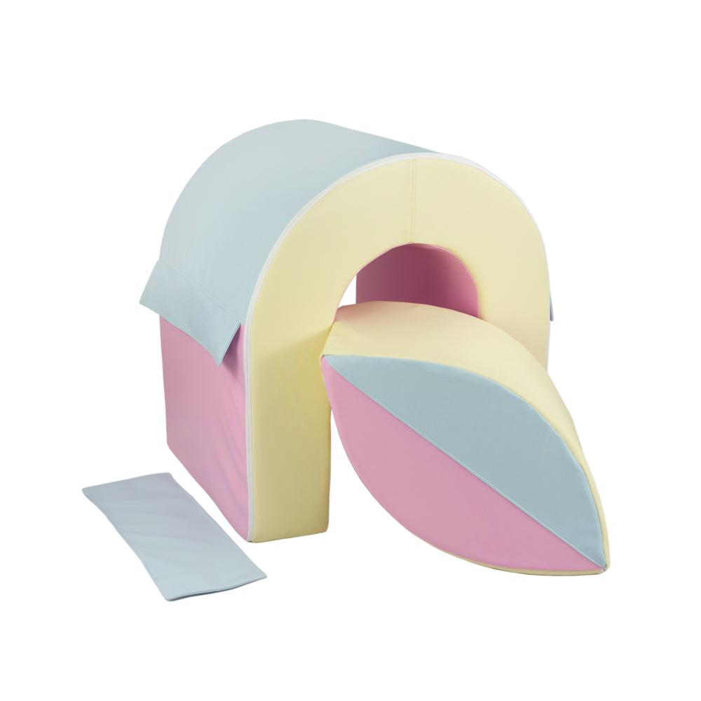 Bridge & Ball for Slide & Step Soft Play Set, Pastel The Cosy Nursery