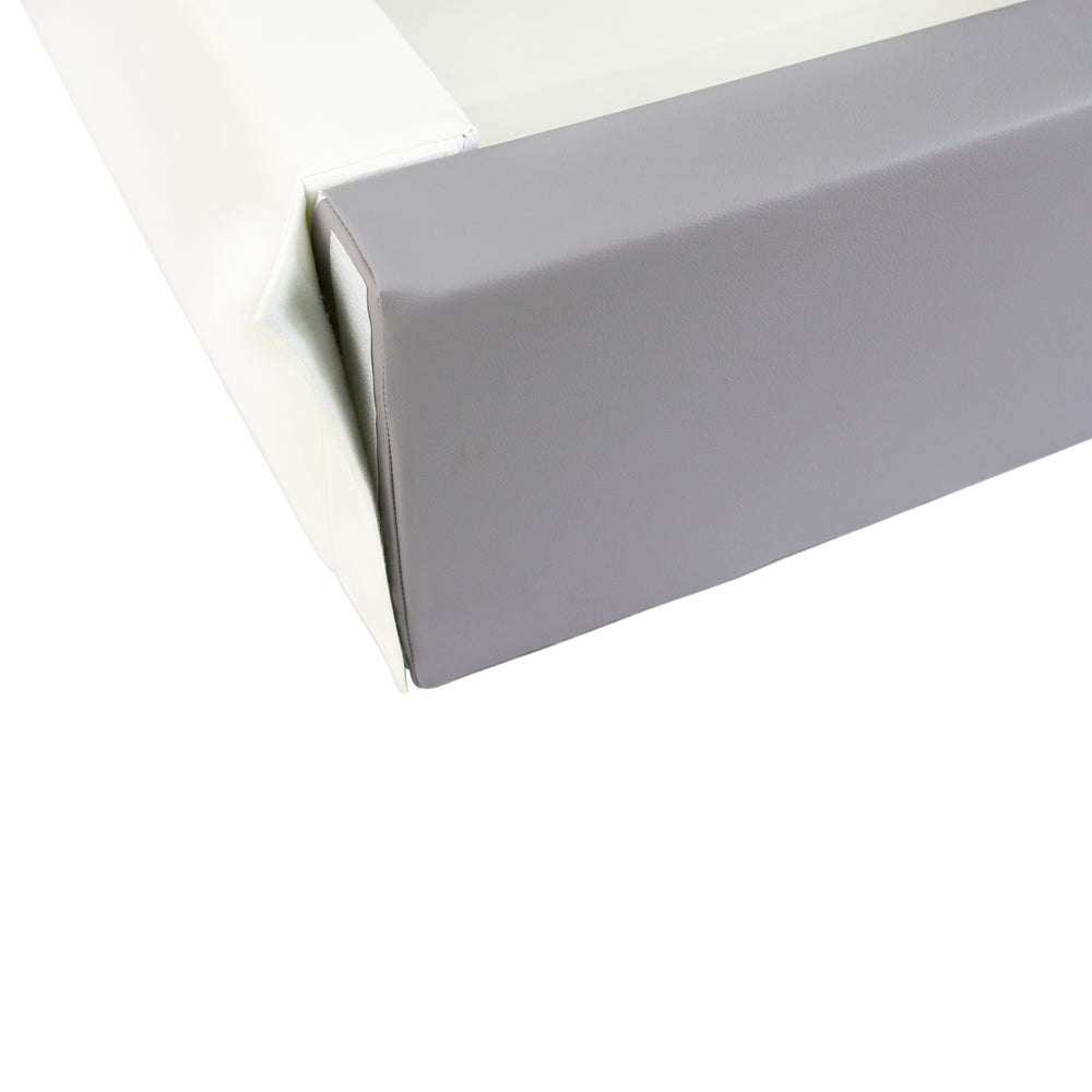 Soft Play Square Ball Pit, White (Choose your own ball colours) The