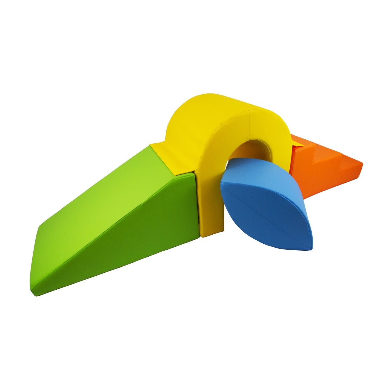 Bridge, Slide & Step Soft Play Set, Multicolour