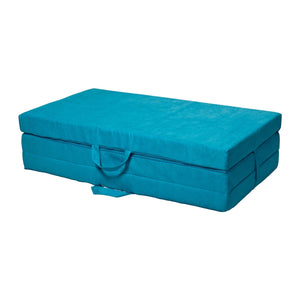 Fold-Away Foam Mattress, Blue
