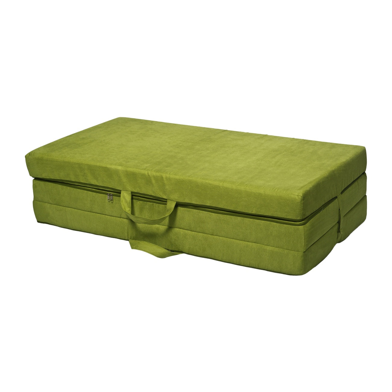Fold-Away Foam Mattress, Green