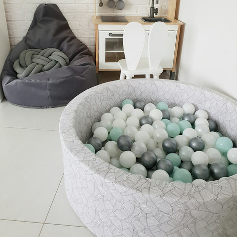 Luxe Ball Pit - Leaf Pattern
