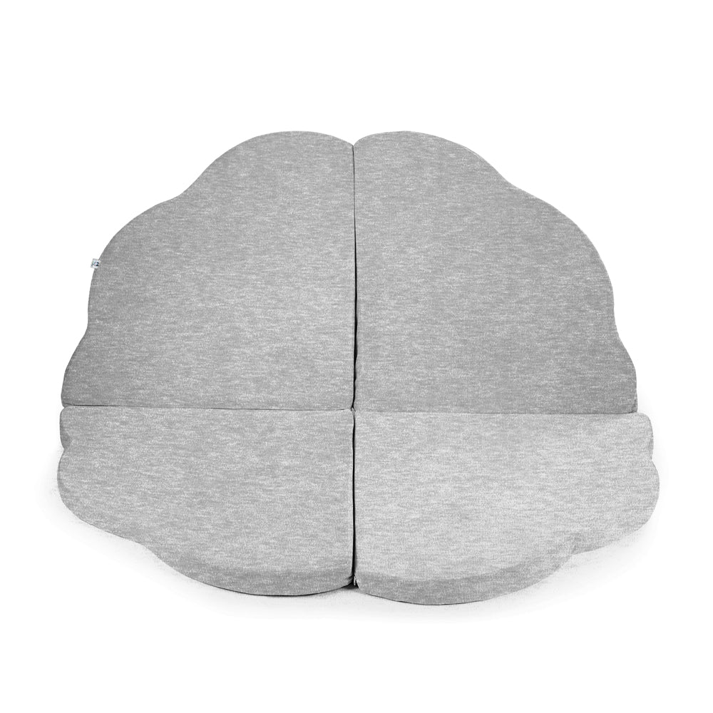 Cloud Foldable Padded Playmat, Light Grey