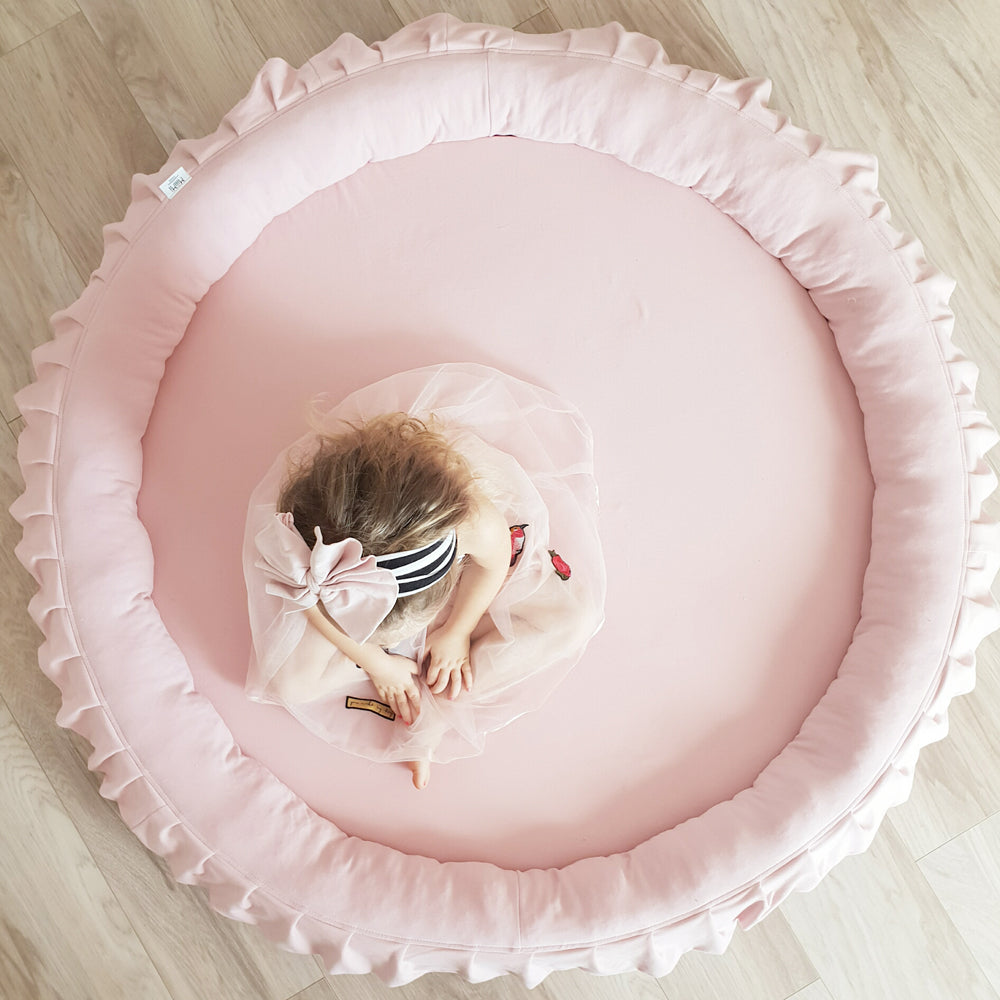 Premium Padded Nest Playmat Pink