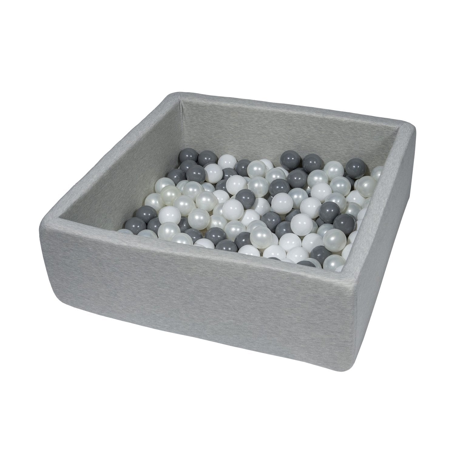 Cosy Large Square Ball Pit, Grey
