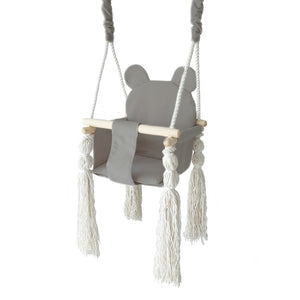 Little Bear Swing Chair Grey