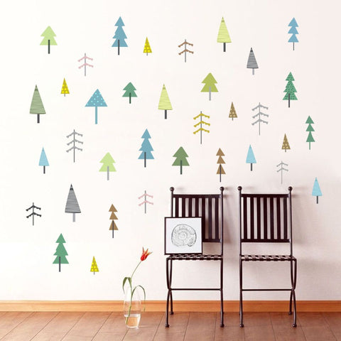 Woodland Tree Wall Stickers