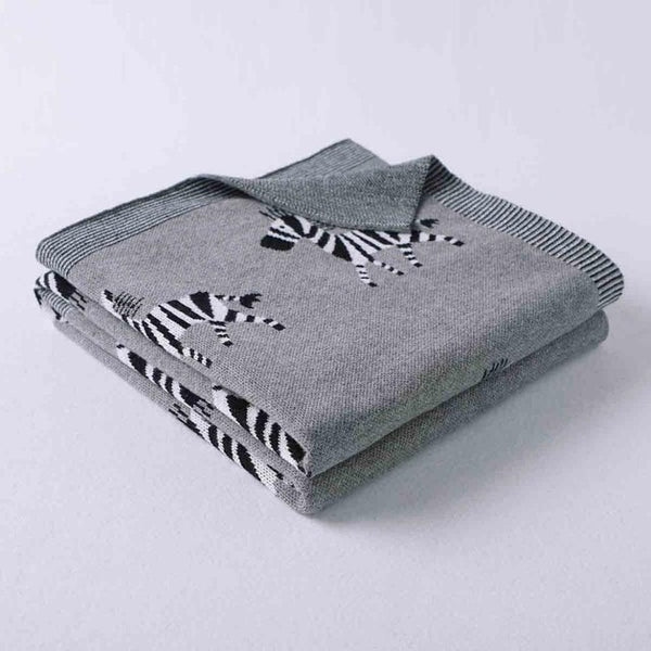 Cosy Zebra Blanket