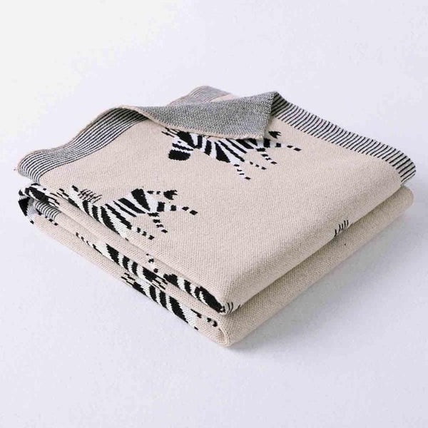 Cosy Zebra Blanket