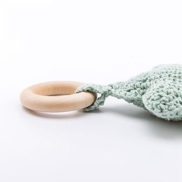 Handmade Crochet Star Teether Toy